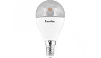 Светодиодная лампа  Camelion LED6,5-G45-CL/830/E14 000579 01