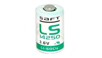 Батарейка литиевая Saft LS 14250 1/2 AA 000654 01